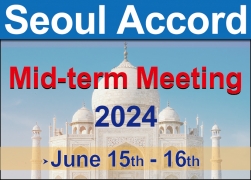 Seoul Accord-Seoul Accord Mid-term Meeting 2024 registration is now open